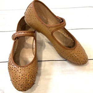 Papanatas Floral Mary Jane Shoes